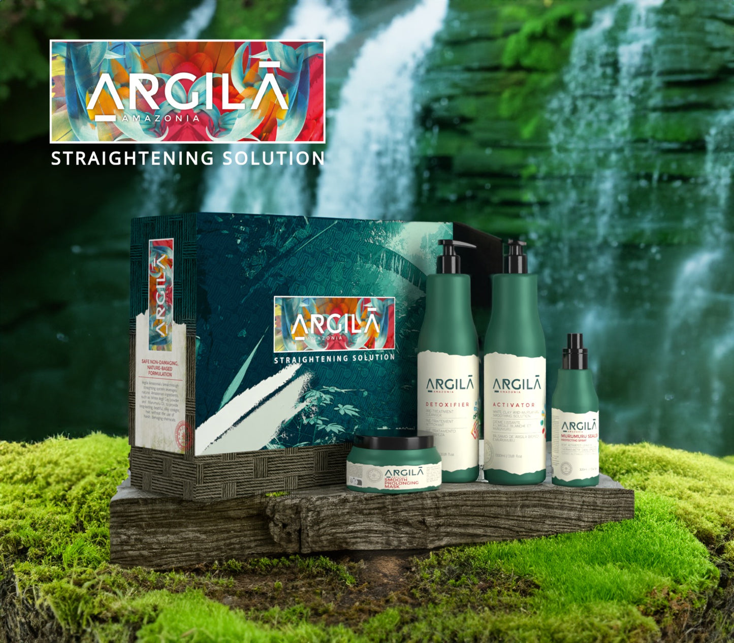 ARGILA - Kit lisciante professionale (2800ml)