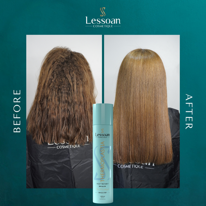 LESSOAN® THERMOPLASTIE (LISSEUR POUR CHEVEUX DIFFICILES) Sans Formaldéhyde