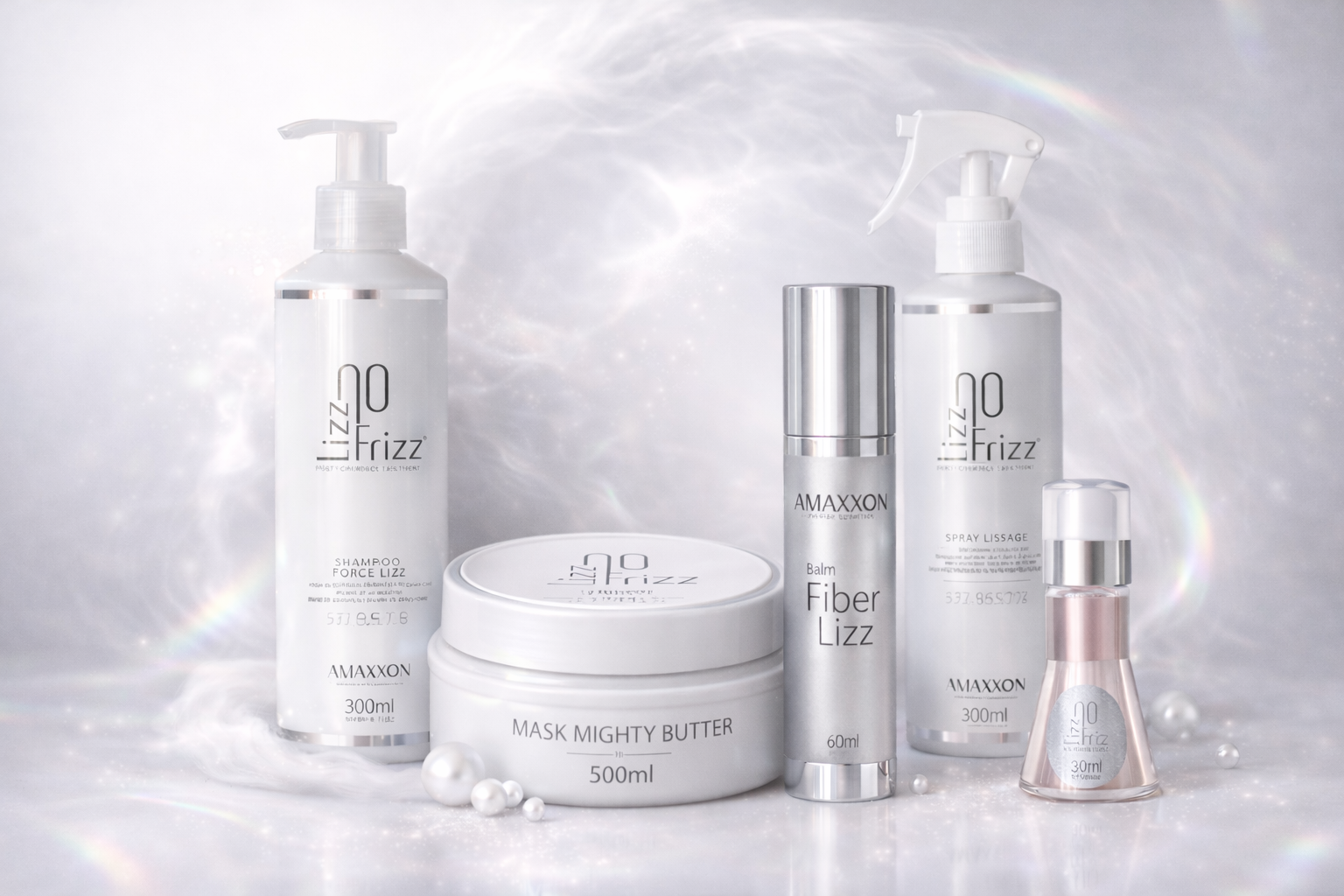 LIZZ NO FRIZZ - KIT COMPLETO Ristrutturante Capelli - PRODOTTI ...