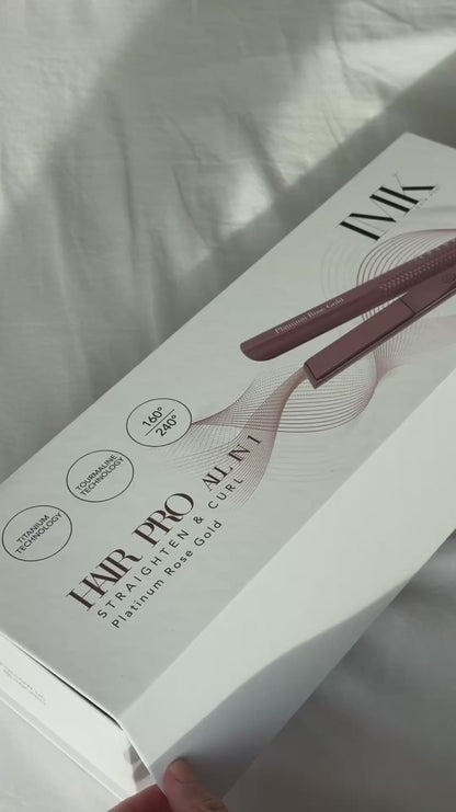 IMK Professional Platinum Rose Gold - Piastra Professionale agli Ioni in Titanio e Tormalina