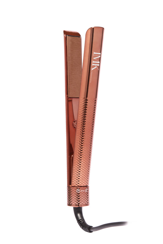 IMK Professional Platinum Rose Gold - Piastra Professionale agli Ioni in Titanio e Tormalina