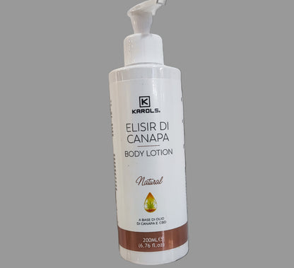 KAROLS® Elisir di canapa -crema corpo 200ml
